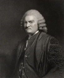 Sir John Pringle, gravé par W.H. Mote, de 